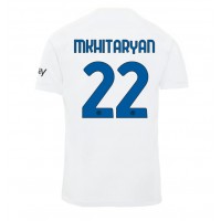 Billiga Inter Milan Henrikh Mkhitaryan #22 Borta fotbollskläder 2023-24 Kortärmad